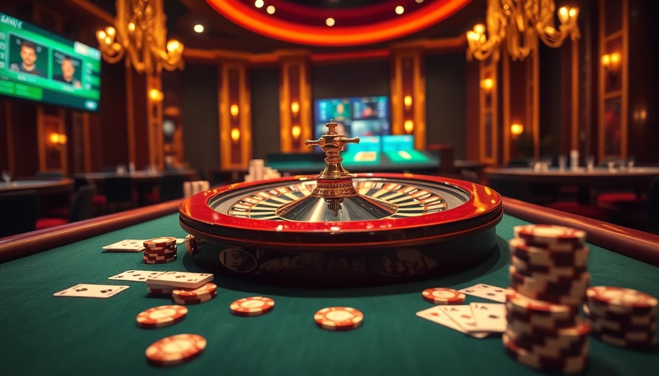 Experience online gambling excitement at luongsontv with vibrant casino elements and live scores.