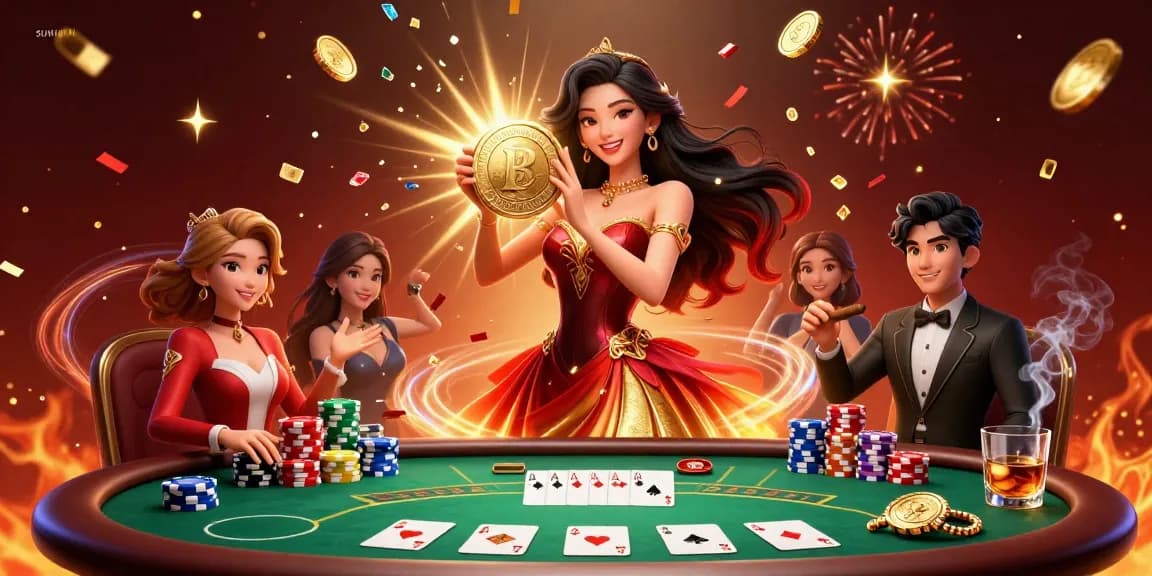 Play exciting casino games at SUNWIN and experience a treasure of rewards with vibrant colors and elements.