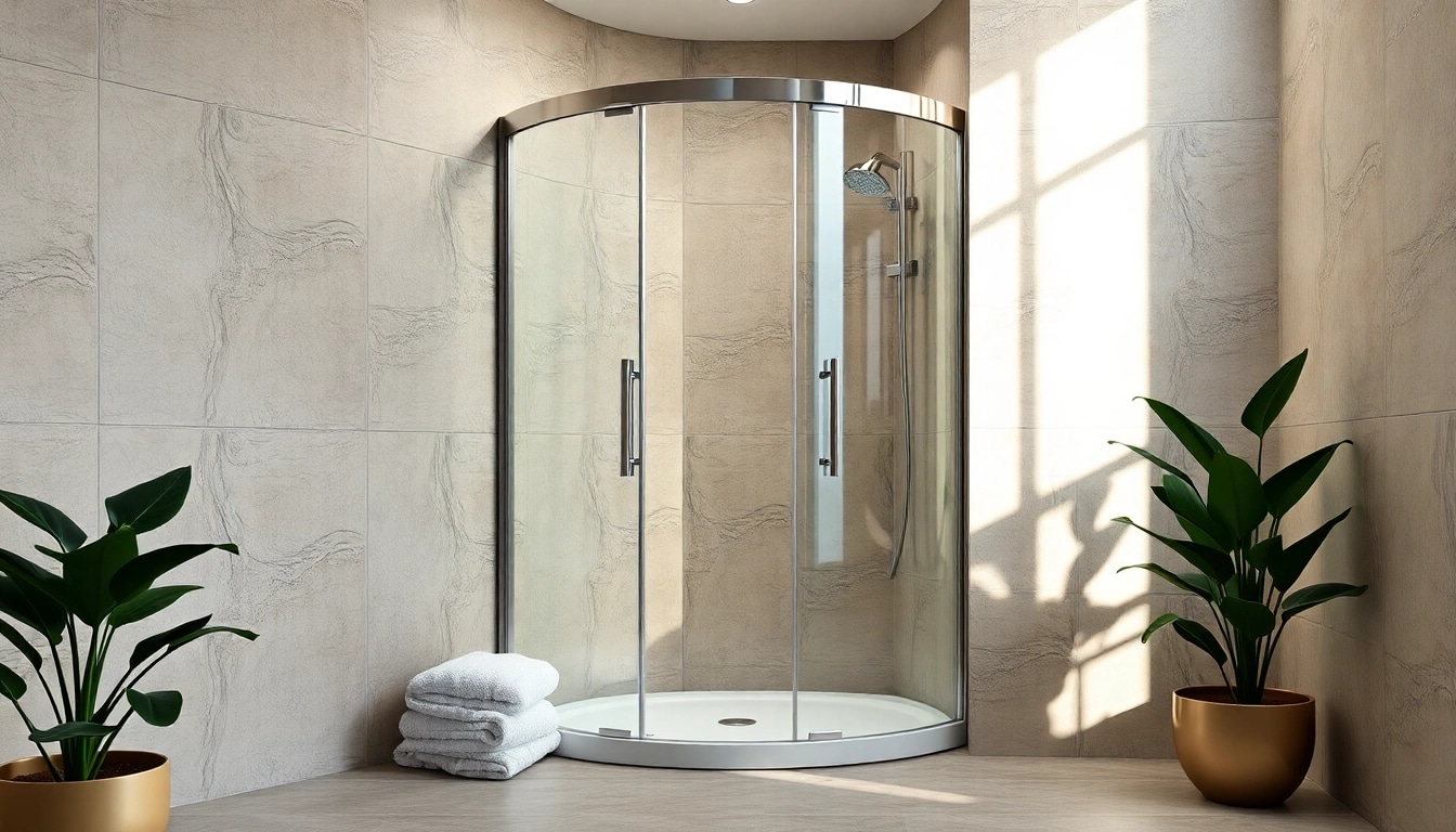 Erleben Sie die elegante dusche 100x100 in modernem Badezimmerdesign mit stilvollen Oberflächen.