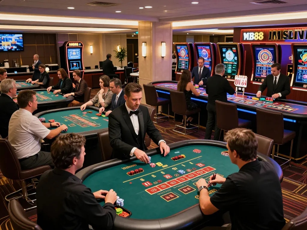 Experience live dealer excitement at MB88 with immersive gaming and professional dealers