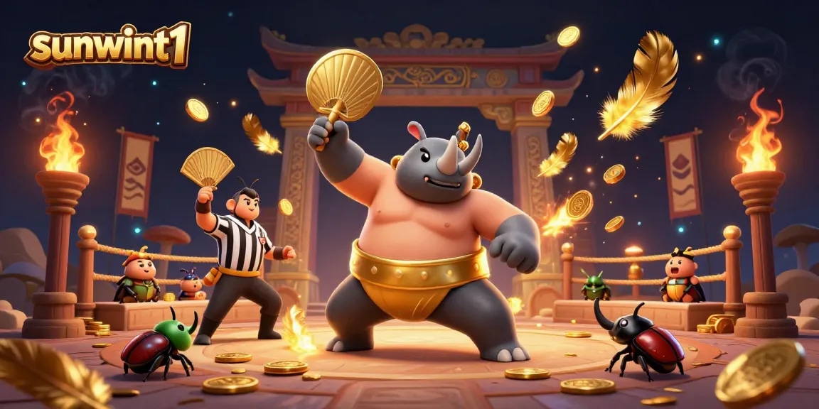 Experience the thrilling action of sunwint1 as the beetle champion stomps gold, igniting the game.