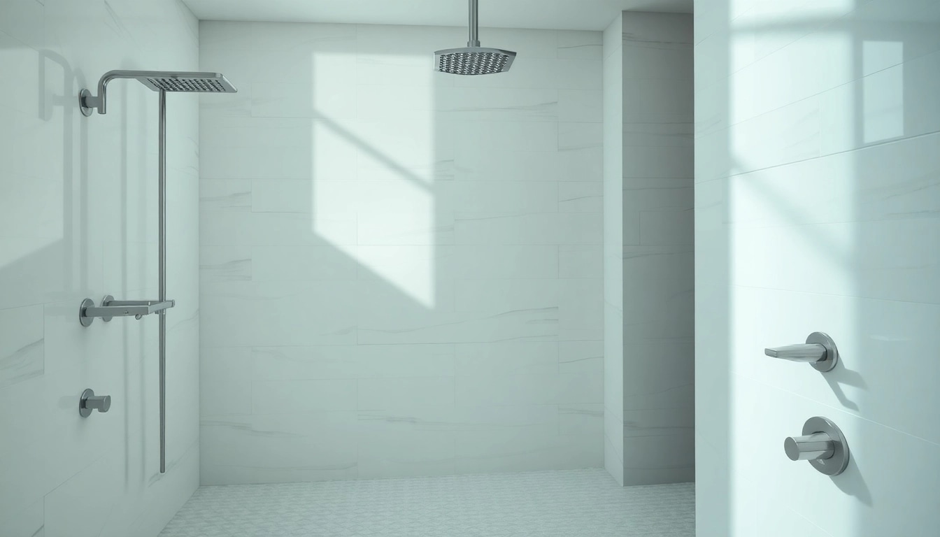 Experience elegant showers with modern designs in a stylish bathroom setting.