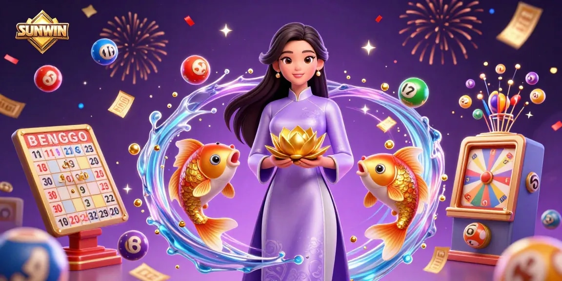 SUNWIN offers a vibrant experience as players engage with exciting lottery balls, dynamic games, and more.