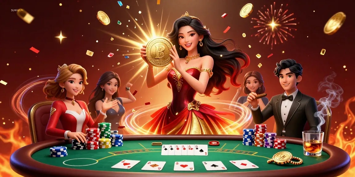 Play exciting casino games at SUNWIN and experience a treasure of rewards with vibrant colors and elements.