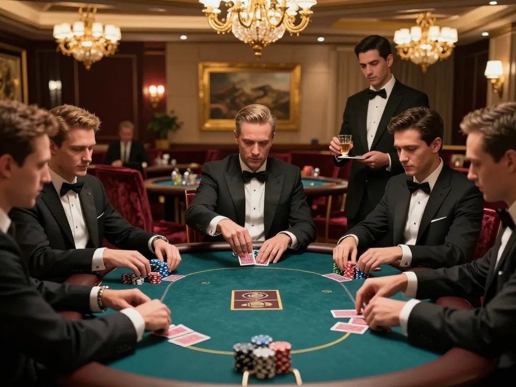 Experience the thrill of tải hitclub in an upscale VIP poker setting with elite players.