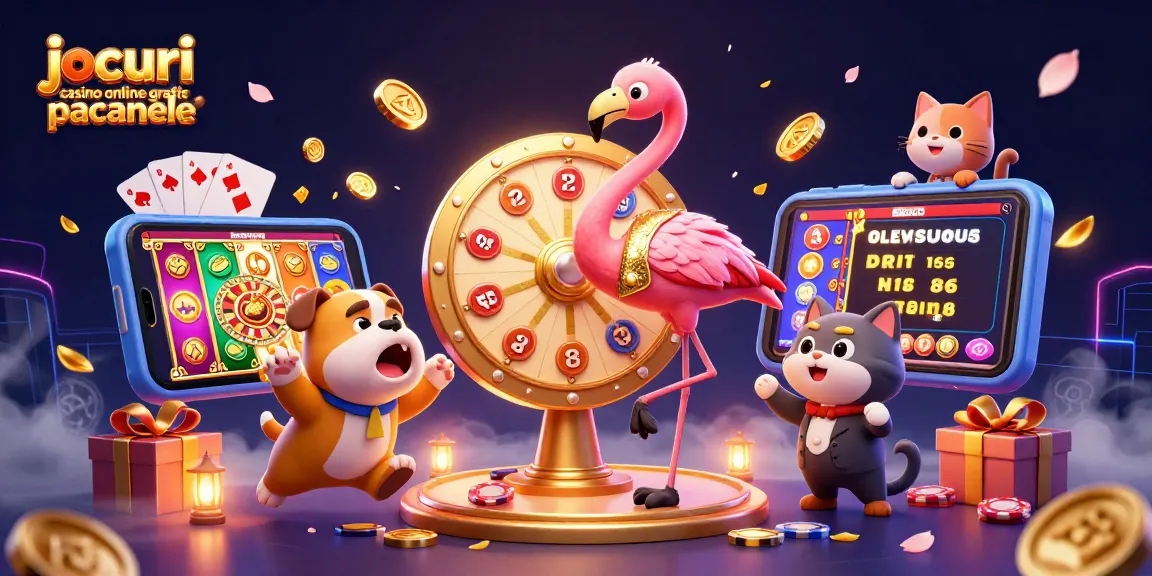 Joacă jocuri casino online gratis păcănele cu un flamingo gazdă și premii excitante!