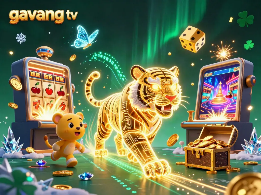 Experience winning gameplay with gavang tv in a vibrant digital casino scene.