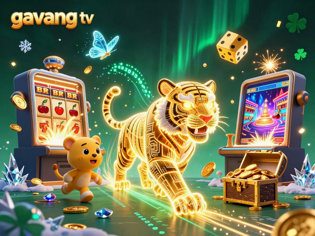 Experience winning gameplay with gavang tv in a vibrant digital casino scene.