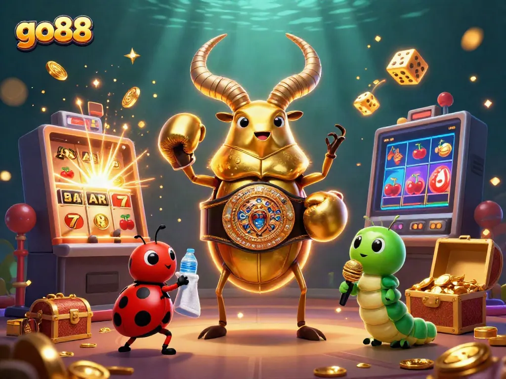 Win big on go88 with vibrant slot reels, exciting characters, and dynamic casino elements!