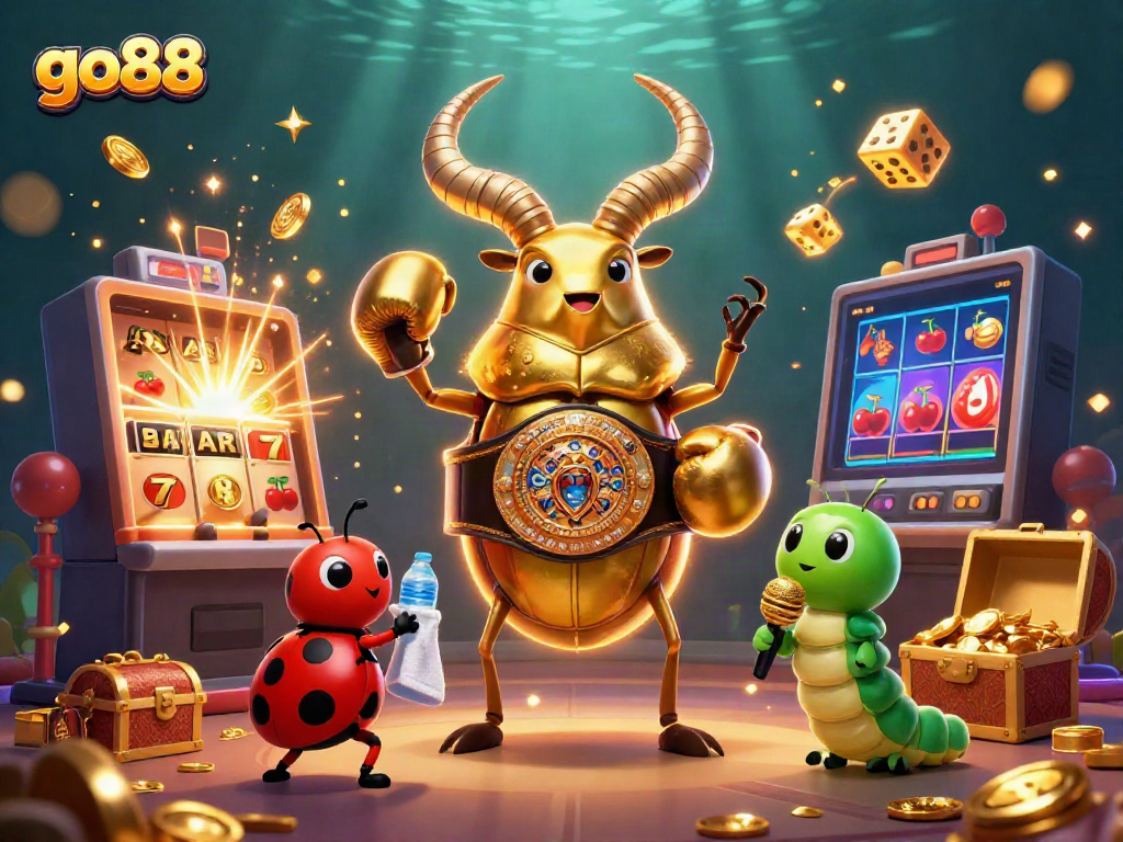 Win big on go88 with vibrant slot reels, exciting characters, and dynamic casino elements!