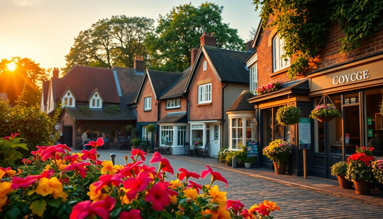 Experience the charm of Claygate with its vibrant street life and picturesque architecture.