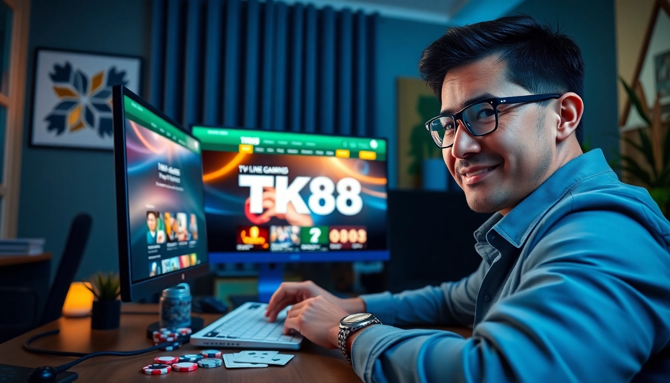 Engage with tk88win.live for an exciting online gambling experience with casino games.