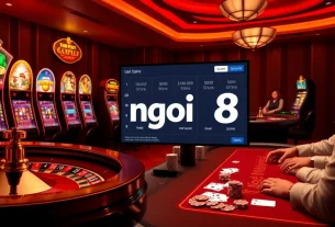 Experience the excitement of nhà cái go8 with a vibrant online casino atmosphere featuring roulette, poker, and slot machines.