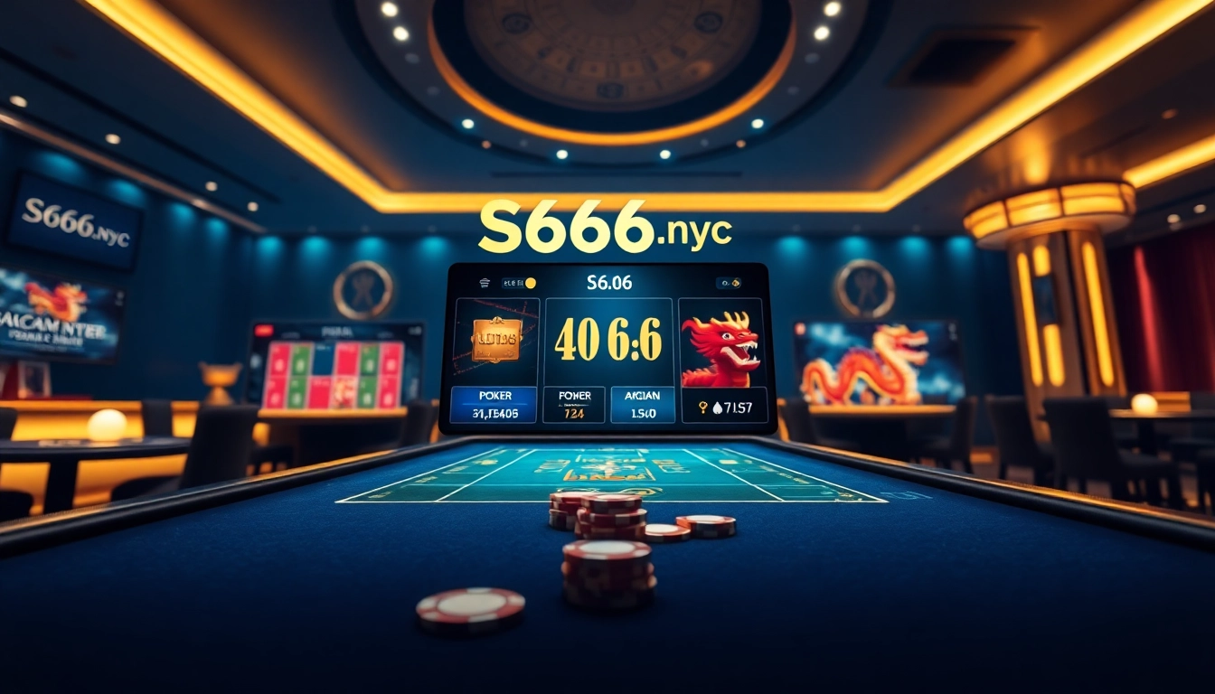 S666.nyc showcases a premier online gaming experience with secure transactions and diverse games.