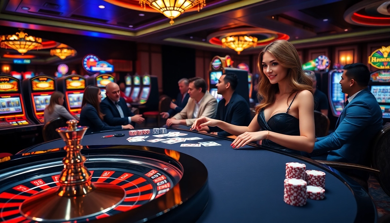 Experience premium gaming at dom88.us.com with exciting casino tables and vibrant atmosphere.