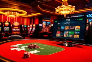 Experience the thrill of gambling with TG88's top-tier casino interface and luxury gaming elements.