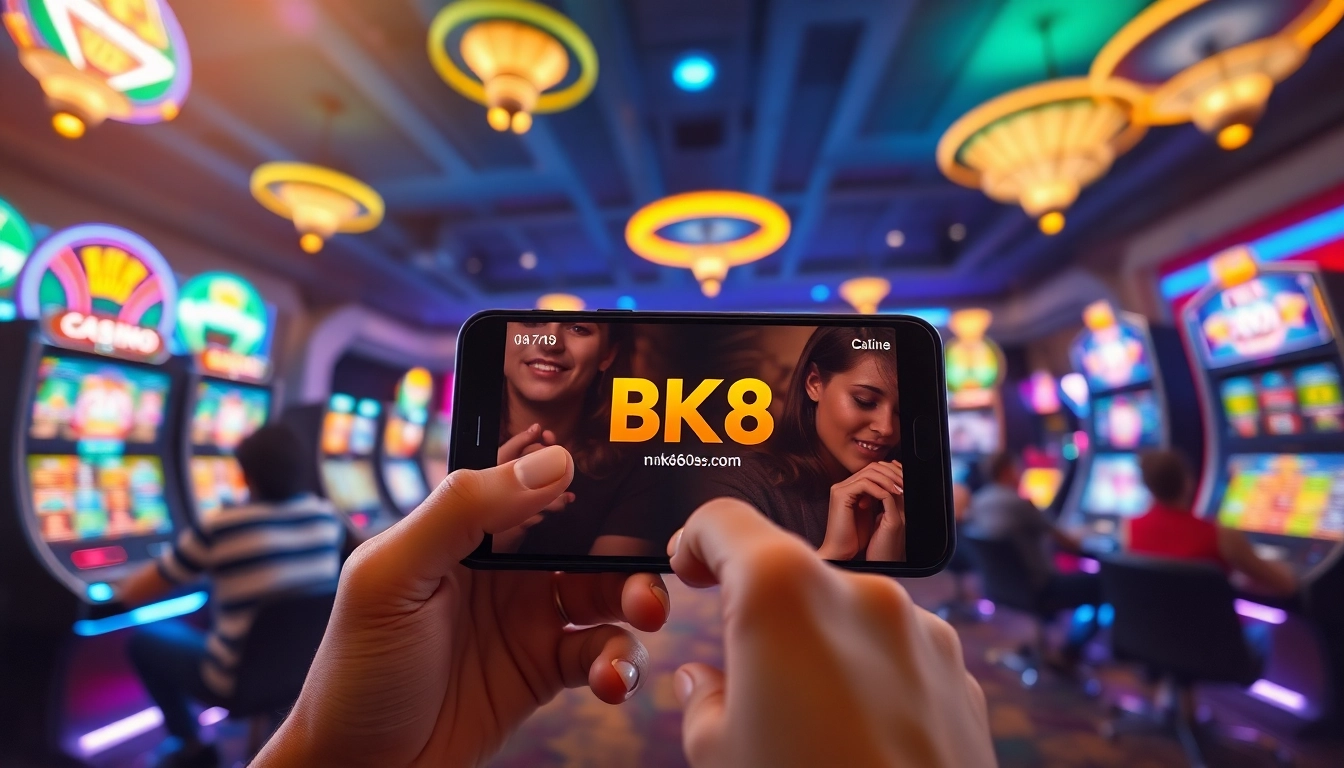 Engaged gamers experiencing the dynamic online casino environment at bk860s.com.