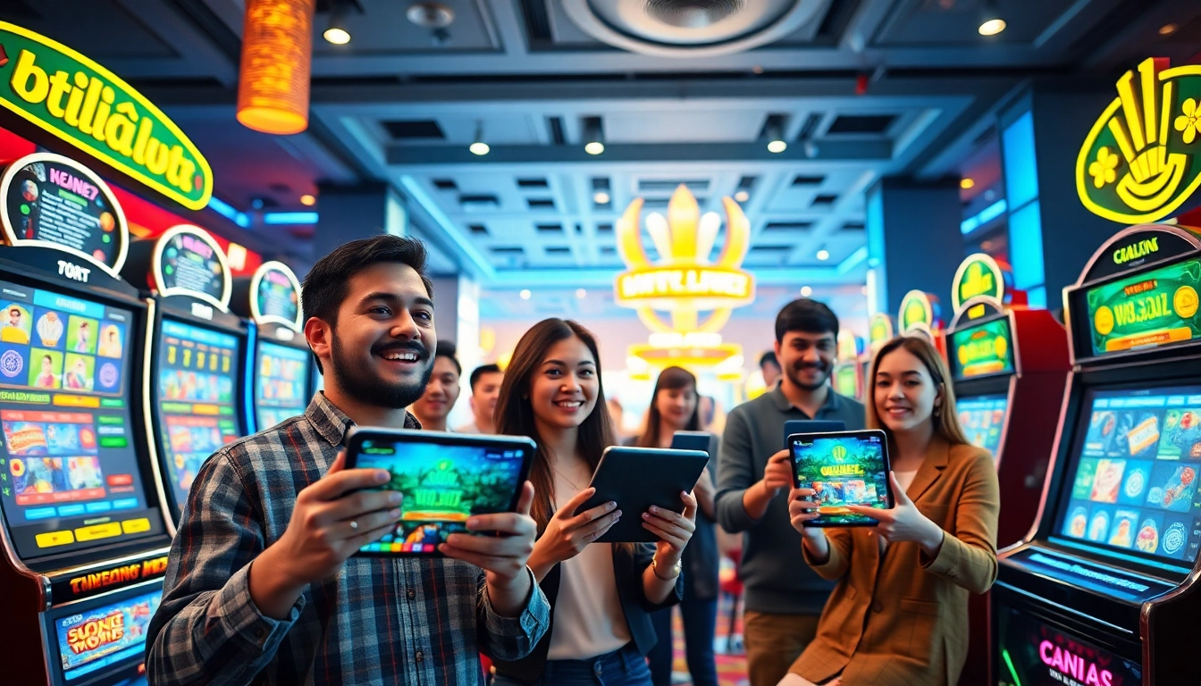 Dynamic online gaming scene at hello88win.live with diverse players enjoying interactive betting experiences.