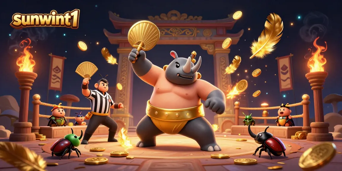 Experience the thrilling action of sunwint1 as the beetle champion stomps gold, igniting the game.